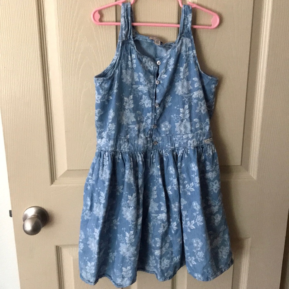 Calvin Klein girl denim dress